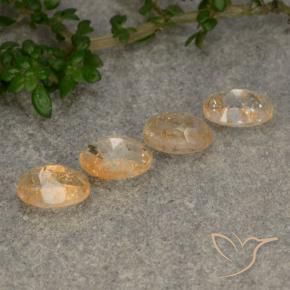 Achetez naturel 2.05ct Orange cantaloup Pierre de Soleil  gems, Coupe ovale, En provenance Russie chez GemSelect. En stock, livraison internationale!