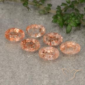 Shop natural 3.29ct Orange rougeâtre Pierre de soleil gems, ovale, from Russie at GemSelect. In stock, global shipping!