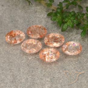 Shop natural 2.76ct Orange tigre léger Pierre de soleil gems, ovale, from Russie at GemSelect. In stock, global shipping!