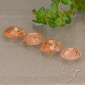 Shop natural 2.04ct Orange chaud Pierre de soleil gems, ovale, from Russie at GemSelect. In stock, global shipping!