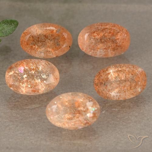 Shop natural 2.57ct Orange rougeâtre Pierre de soleil gems, ovale, from Russie at GemSelect. In stock, global shipping!