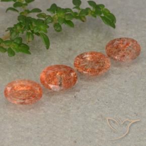 Shop natural 2.20ct Orange moyen Pierre de soleil gems, ovale, from Russie at GemSelect. In stock, global shipping!