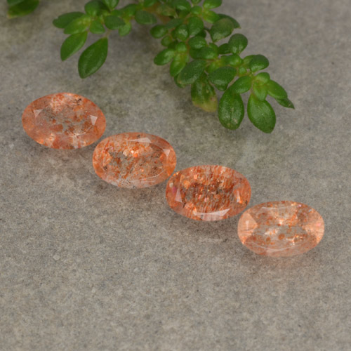 Achetez naturel 2,18ct orange pierre de soleil gems, coupe ovale, en provenance russie chez gemselect. en stock, livraison internationale!