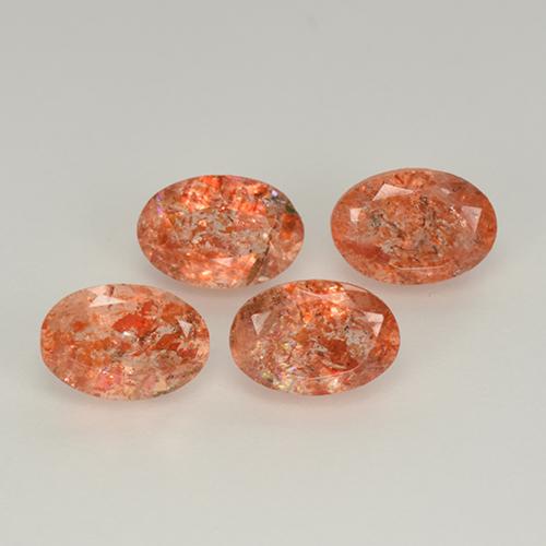 Achetez naturel 2.20ct Orange moyen Pierre de Soleil  gems, Coupe ovale, En provenance Russie chez GemSelect. En stock, livraison internationale!