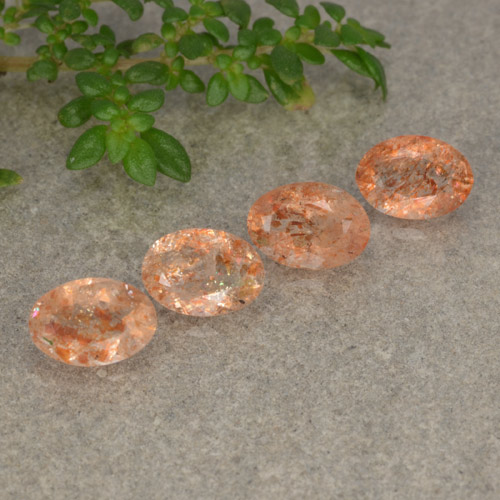Achetez naturel 1,67ct orange pierre de soleil gems, coupe ovale, en provenance russie chez gemselect. en stock, livraison internationale!