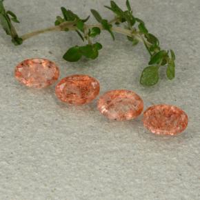 Achetez naturel 2,05ct orange pierre de soleil gems, coupe ovale, en provenance russie chez gemselect. en stock, livraison internationale!