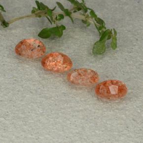 Achetez naturel 2,05ct orange pierre de soleil gems, coupe ovale, en provenance russie chez gemselect. en stock, livraison internationale!