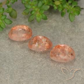 Shop natural 1.86ct Orange gingembre Pierre de soleil gems, ovale, from Russie at GemSelect. In stock, global shipping!