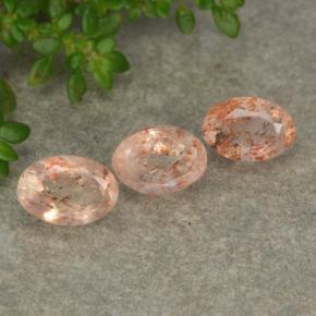 Achetez naturel 1.74ct Orange tigre léger Pierre de Soleil  gems, Coupe ovale, En provenance Russie chez GemSelect. En stock, livraison internationale!