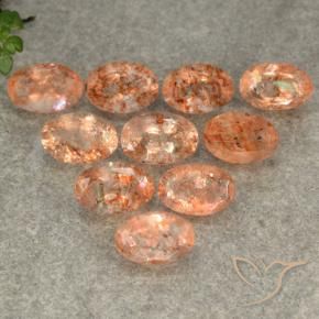 Shop natural 5.13ct Orange rougeâtre Pierre de soleil gems, ovale, from Russie at GemSelect. In stock, global shipping!