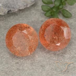 Shop natural 4.75ct Orange pamplemousse Pierre de soleil gems, Tour, from Inde at GemSelect. In stock, global shipping!