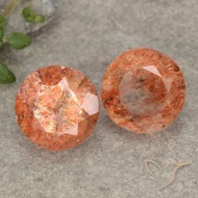 Shop natural 4.94ct Orange rougeâtre Pierre de soleil gems, Tour, from Inde at GemSelect. In stock, global shipping!