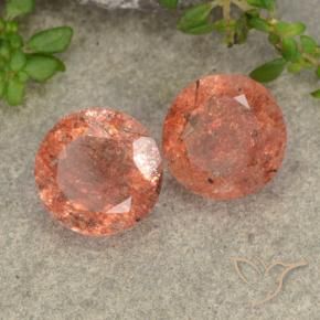 Shop natural 4.92ct Orange pamplemousse Pierre de soleil gems, Tour, from Inde at GemSelect. In stock, global shipping!