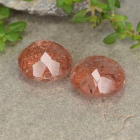 Shop natural 4.92ct Orange pamplemousse Pierre de soleil gems, Tour, from Inde at GemSelect. In stock, global shipping!