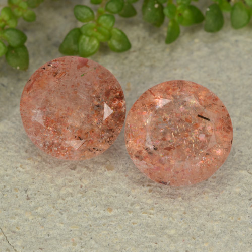 Achetez naturel 4,52ct orange pierre de soleil gems, coupe roude, en provenance inde chez gemselect. en stock, livraison internationale!