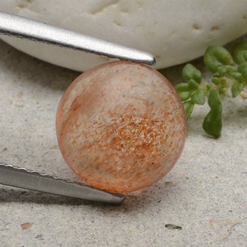 Pierre de soleil Orange clair naturelle Tour, 1.99 ct, Translucide