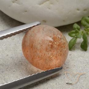 Pierre de soleil Orange clair naturelle Tour, 1.99 ct, Translucide