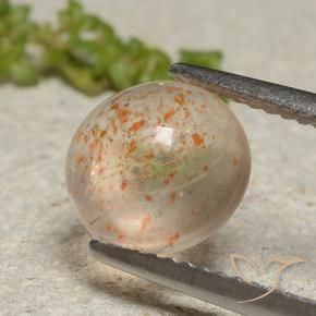 Pierre de soleil Orange clair naturelle Tour, 2.16 ct, Translucide