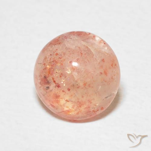Pierre de soleil Orange moyen naturelle Tour, 2.34 ct, Translucide