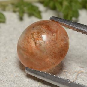 Pierre de soleil Orange moyen naturelle Tour, 2.12 ct, Translucide