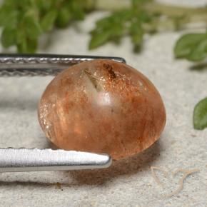 Pierre de soleil Orange moyen naturelle Tour, 2.12 ct, Translucide