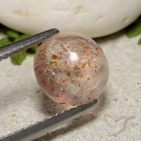 Pierre de soleil Orange clair naturelle Tour, 2.30 ct, Translucide