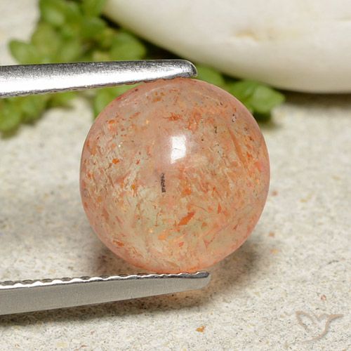 Pierre de soleil Orange clair naturelle Tour, 1.99 ct, Translucide