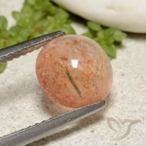 Pierre de soleil Orange clair naturelle Tour, 1.99 ct, Translucide