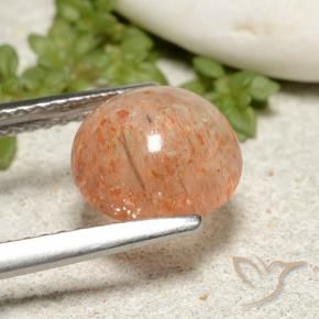 Pierre de soleil Orange clair naturelle Tour, 1.99 ct, Translucide