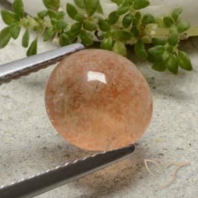 Pierre de soleil Orange moyen naturelle Tour, 1.98 ct, Translucide