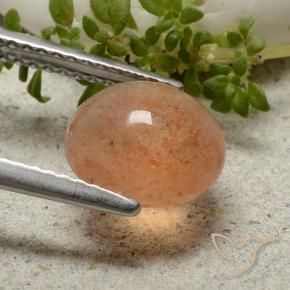 Pierre de soleil Orange moyen naturelle Tour, 1.98 ct, Translucide