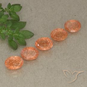 Shop natural 4.20ct Orange moyen Pierre de soleil gems, ovale, from Russie at GemSelect. In stock, global shipping!