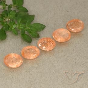 Shop natural 3.75ct Orange moyen-léger Pierre de soleil gems, ovale, from Russie at GemSelect. In stock, global shipping!