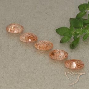 Shop natural 3.40ct Orange rougeâtre Pierre de soleil gems, ovale, from Russie at GemSelect. In stock, global shipping!