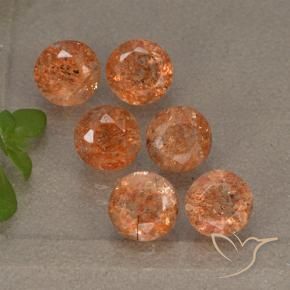 Shop natural 3.13ct Orange rougeâtre Pierre de soleil gems, Tour, from Inde at GemSelect. In stock, global shipping!
