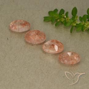 Shop natural 3.36ct Orange moyen-léger Pierre de soleil gems, ovale, from Inde at GemSelect. In stock, global shipping!
