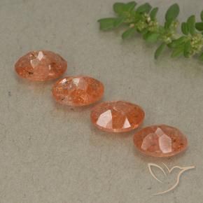 Shop natural 2.81ct Orange pamplemousse Pierre de soleil gems, ovale, from Inde at GemSelect. In stock, global shipping!
