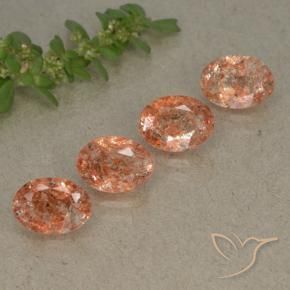 Shop natural 3.02ct Orange rougeâtre Pierre de soleil gems, ovale, from Inde at GemSelect. In stock, global shipping!