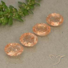 Shop natural 2.94ct Orange clair Pierre de soleil gems, ovale, from Inde at GemSelect. In stock, global shipping!
