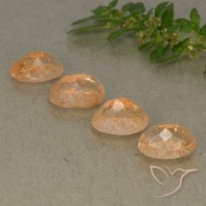 Shop natural 3.62ct Orange clair Pierre de soleil gems, ovale, from Inde at GemSelect. In stock, global shipping!