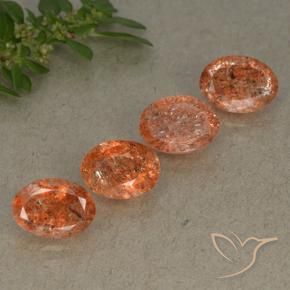 Shop natural 3.06ct Orange moyen Pierre de soleil gems, ovale, from Inde at GemSelect. In stock, global shipping!