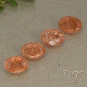 Shop natural 3.08ct Orange moyen Pierre de soleil gems, ovale, from Inde at GemSelect. In stock, global shipping!
