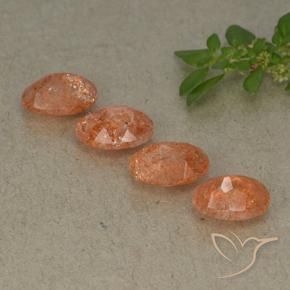 Shop natural 3.08ct Orange moyen Pierre de soleil gems, ovale, from Inde at GemSelect. In stock, global shipping!