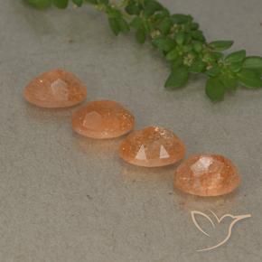 Shop natural 3.69ct Orange moyen Pierre de soleil gems, ovale, from Inde at GemSelect. In stock, global shipping!