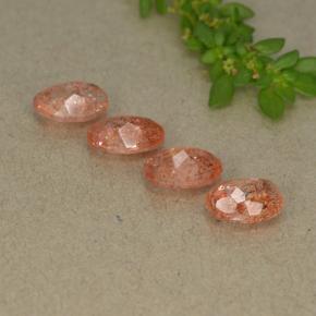 Achetez naturel 2,78ct orange pierre de soleil gems, coupe ovale, en provenance inde chez gemselect. en stock, livraison internationale!