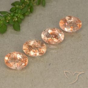 Shop natural 3.25ct Orange clair Pierre de soleil gems, ovale, from Inde at GemSelect. In stock, global shipping!