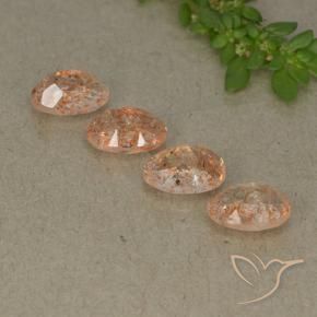 Shop natural 3.25ct Orange clair Pierre de soleil gems, ovale, from Inde at GemSelect. In stock, global shipping!