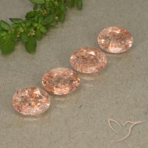 Shop natural 2.78ct Orange clair Pierre de soleil gems, ovale, from Inde at GemSelect. In stock, global shipping!
