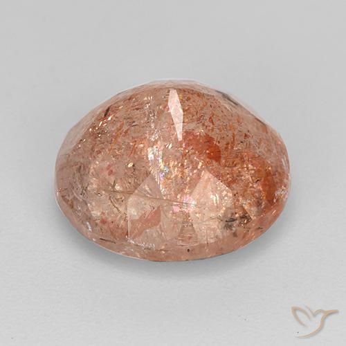 Pierre de soleil Orange moyen naturelle Tour, 4.33 ct, Translucide