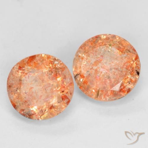 Shop natural 1.59ct Orange rougeâtre Pierre de soleil gems, Tour, from Inde at GemSelect. In stock, global shipping!